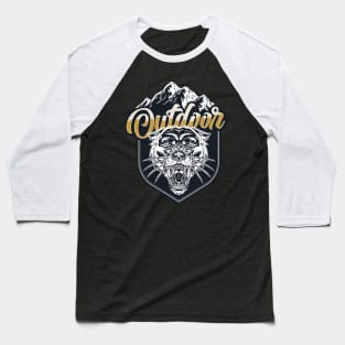 outdoor black panther Baseball T-Shirt